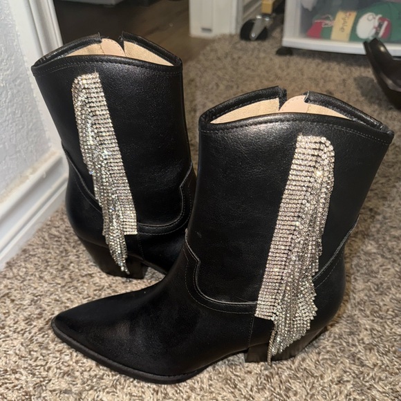 Oasis society rhinestone fringe boot - Picture 5 of 6